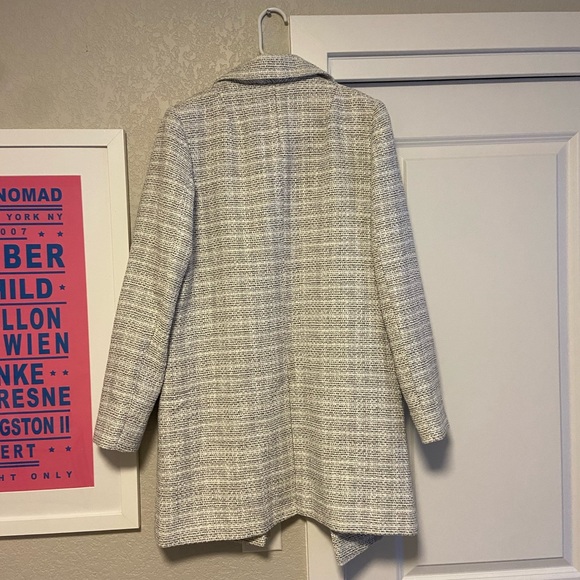 NEW ASOS Textured Coat with Button detail - Picture 6 of 7